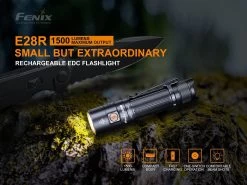 Fenix E28R 1500 Lumens Rechargeable Flashlight 23 Fenix E28R 1500 Lumens Rechargeable Flashlight -Outdoor Camping Sales E28R E 01