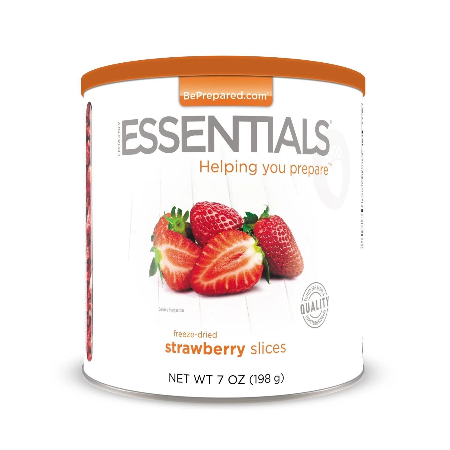 Emergency Essentials Freeze Dried Strawberry Slices Large Can 1 Emergency Essentials Freeze Dried Strawberry Slices Large Can