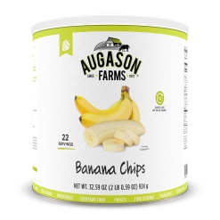 Augason Farms Banana Chips #10 Can