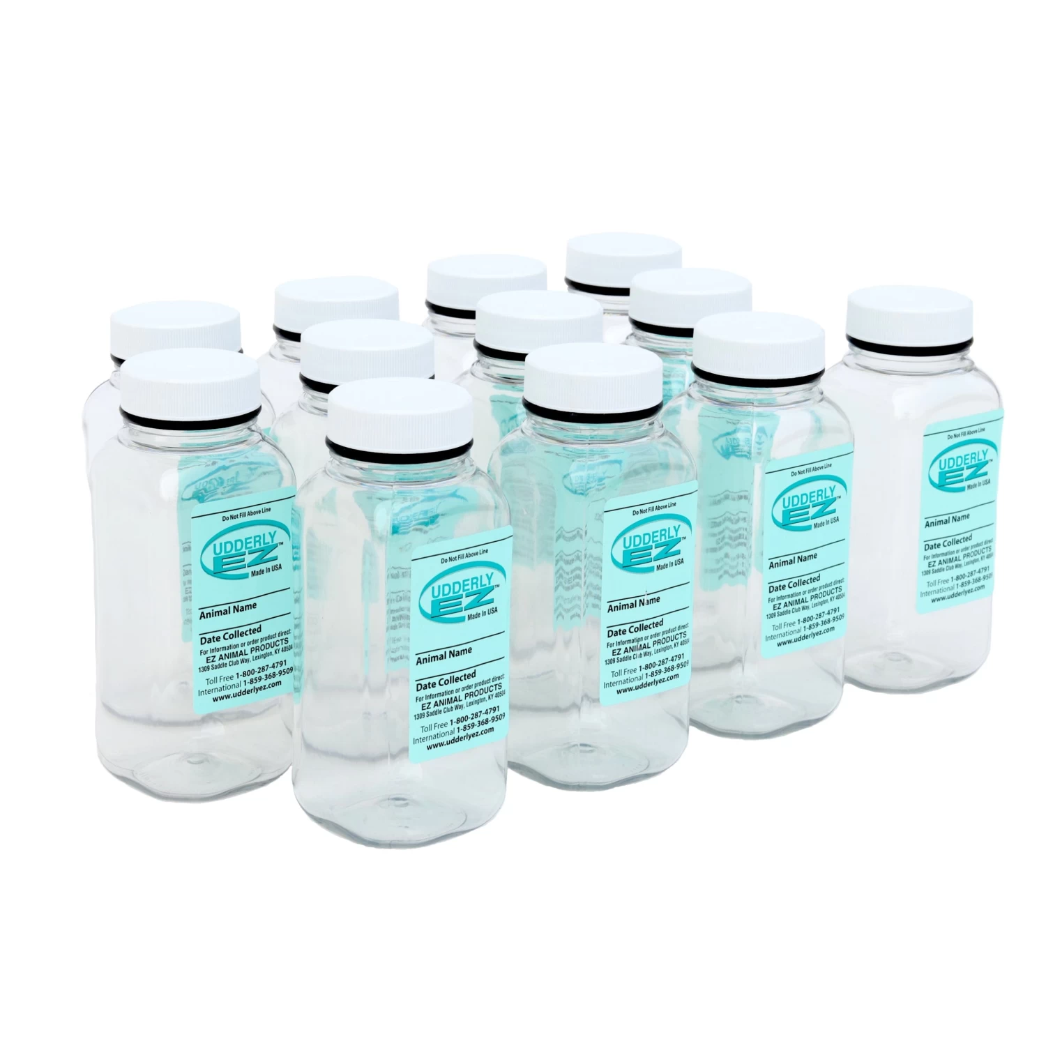EZ Animal Products 8oz Bottles (Case Of 12) 2 EZ Animal Products 8oz Bottles (Case Of 12) - Image 2