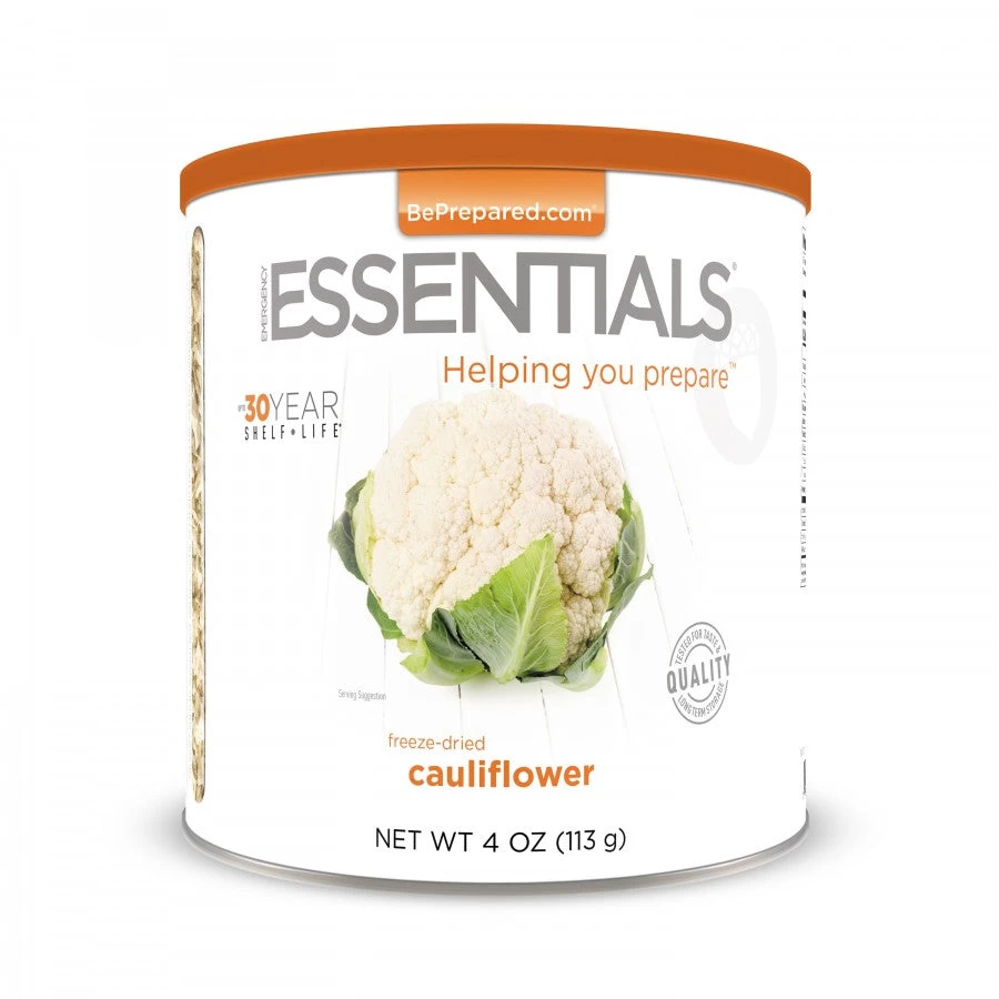 Emergency Essentials Freeze Dried Cauliflower #10 Can 1 Emergency Essentials Freeze Dried Cauliflower #10 Can