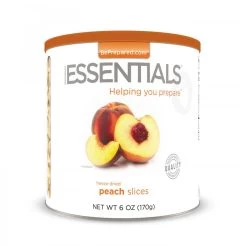 Emergency Essentials Freeze Dried Peach Slices - Large Can