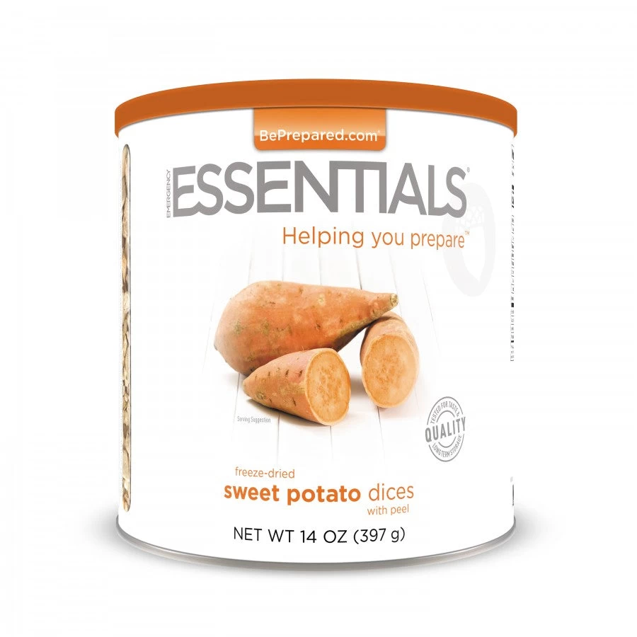 Emergency Essentials Freeze Dried Sweet Potato Dices With Peel Large Can 1 Emergency Essentials Freeze Dried Sweet Potato Dices With Peel Large Can