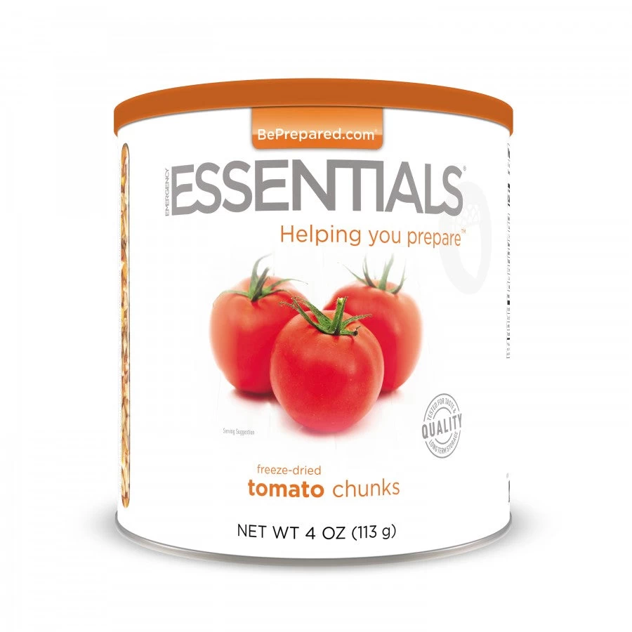 Emergency Essentials Freeze Dried Tomato Chunks - Large Can 1 Emergency Essentials Freeze Dried Tomato Chunks - Large Can