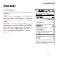 Emergency Essentials Iodized Salt Large Can 6 Emergency Essentials Iodized Salt Large Can -Outdoor Camping Sales FS C120 4 900x900 1