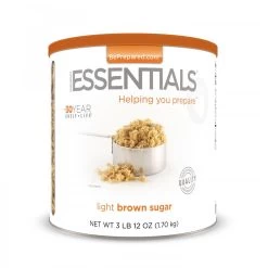 Emergency Essentials Light Brown Sugar Large Can