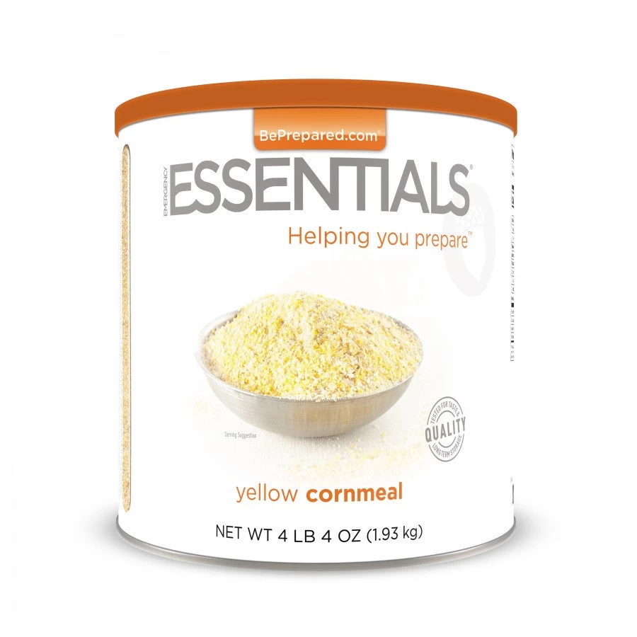 Emergency Essentials Yellow Cornmeal - Large Can 1 Emergency Essentials Yellow Cornmeal - Large Can