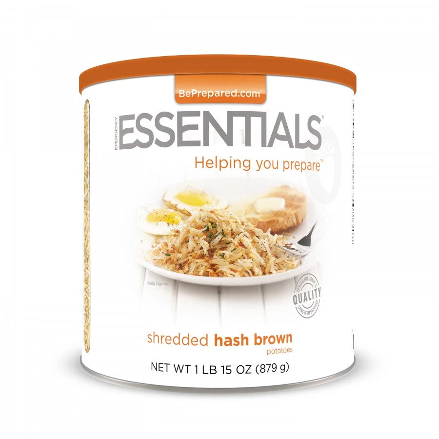 Emergency Essentials Hash Brown Potatoes #10 Can - 879g 1 Emergency Essentials Hash Brown Potatoes #10 Can - 879g