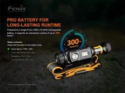 Fenix HM60R Rechargeable Headlamp -Outdoor Camping Sales Fenix HM60R Headlamp battery lev.jpg Good2goco