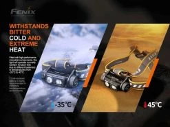 Fenix HM60R Rechargeable Headlamp -Outdoor Camping Sales Fenix HM60R Headlamp temp resist.jpg Good2goco