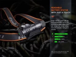 Fenix HM71R Rechargeable Headlamp 33 Fenix HM71R Rechargeable Headlamp -Outdoor Camping Sales Fenix HM71R Headlamp battery lev.jpg Good2goco