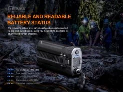 Fenix HP30R V2.0 Rechargeable Headlamp -Outdoor Camping Sales Fenix HP30Rv2 Headlamp battery level GOOD2GOCO