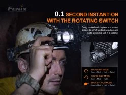 Fenix HP30R V2.0 Rechargeable Headlamp -Outdoor Camping Sales Fenix HP30Rv2 Headlamp switch GOOD2GOCO