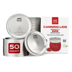 ForJars Gem Mouth Canning Lids - 50
