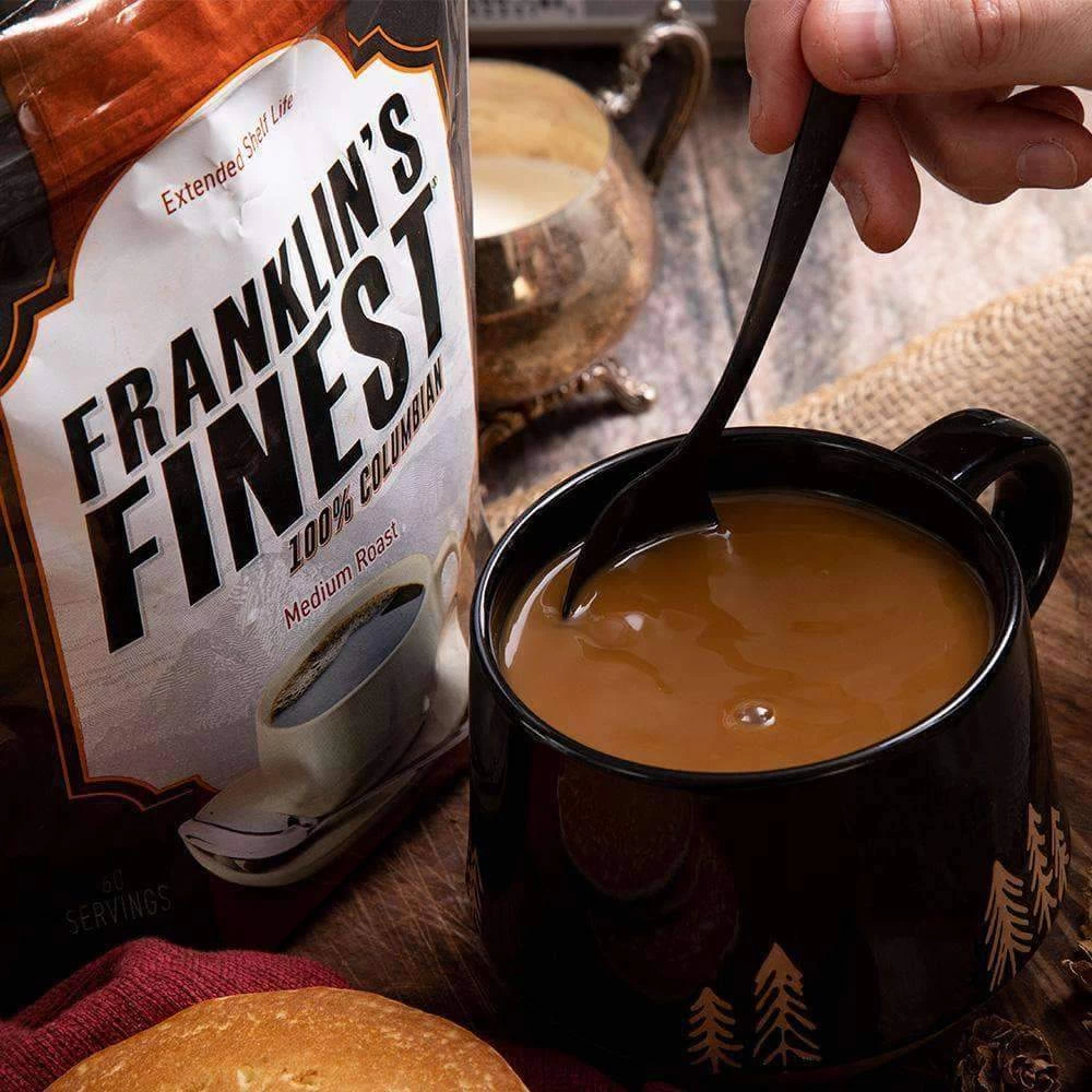 Franklin's Finest Survival Coffee (720 Servings, 1 Bucket) 3 Franklin's Finest Survival Coffee (720 Servings, 1 Bucket) - Image 3