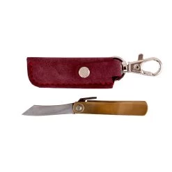 Gyokucho Mini Higo Folding Knife With Keychain Case