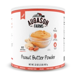 Augason Farms Dehydrated Peanut Butter Powder #10 Can