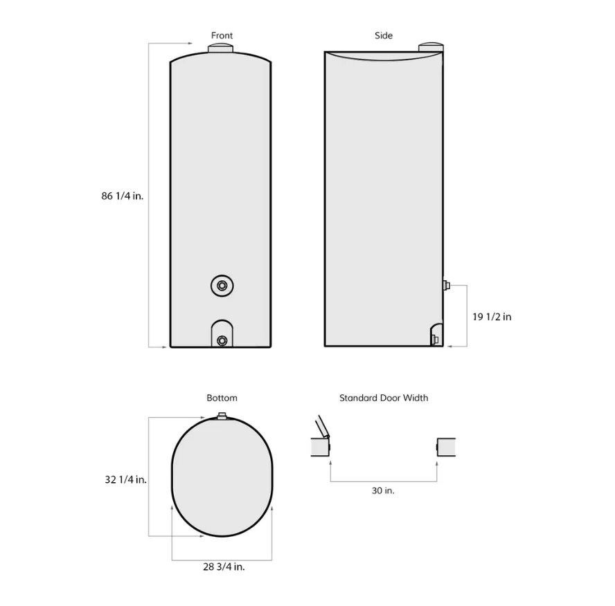 Sure Water 260 Gallon Water Storage Tank 7 Sure Water 260 Gallon Water Storage Tank - Image 7