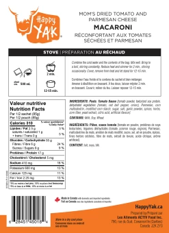 Happy Yak Vege-Sport Kit 18 Happy Yak Vege-Sport Kit -Outdoor Camping Sales HY 20052 Macaroni VERSO 4b812b8c b40c 462b 8367 d6aaad31e6d5