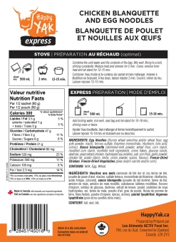 Happy Yak Protector Kit -Outdoor Camping Sales HY 20052 blanquette poulet VERSO