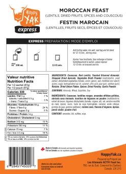 Happy Yak Protector Kit -Outdoor Camping Sales HY 20052 festin marocain VERSO