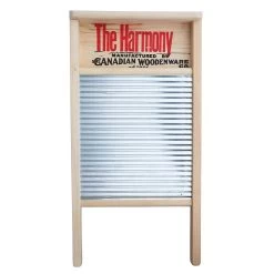 Canadian Woodenware Harmony Metal Washboard