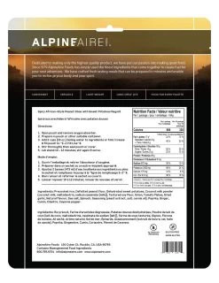 AlpineAire Spicy African Peanut Stew With Sweet Potatoes -Outdoor Camping Sales K7Yjy Ag Good2goco