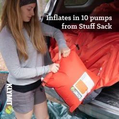 Klymit Insulated Double V Sleeping Pad -Outdoor Camping Sales Klymit Amazon InsulatedDoubleV CarouselImages v1 03