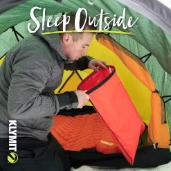 Klymit Insulated Double V Sleeping Pad -Outdoor Camping Sales Klymit Amazon InsulatedDoubleV CarouselImages v1 07