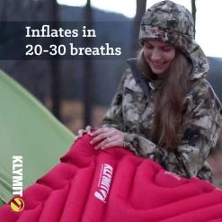 Klymit Insulated Static V Luxe Sleeping Pad -Outdoor Camping Sales Klymit Amazon InsulatedStaticVLuxe CarouselImages v1 03 0f1c69d5 6a34 4360 b16e 9df6a5bc482b