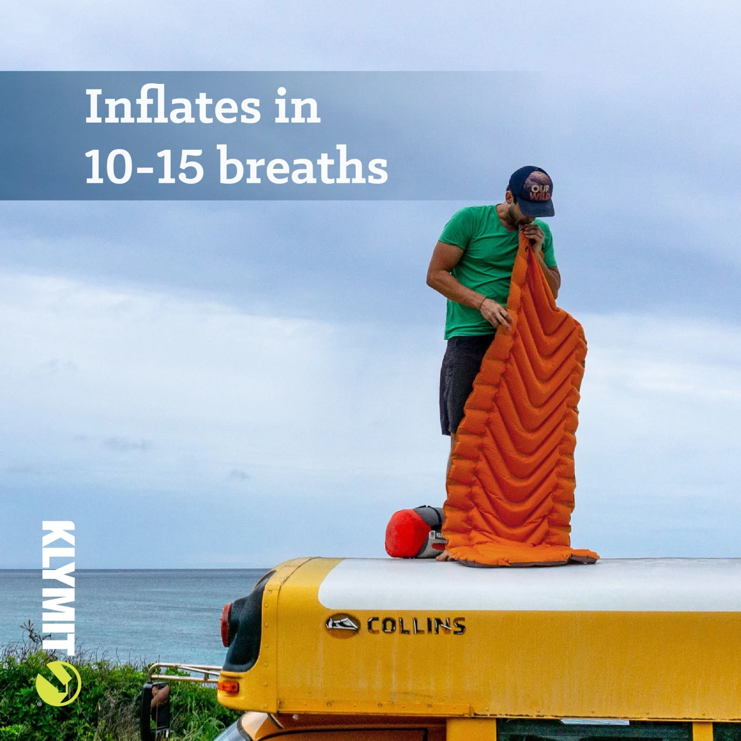 Klymit Insulated Static V Sleeping Pad 7 Klymit Insulated Static V Sleeping Pad - Image 7