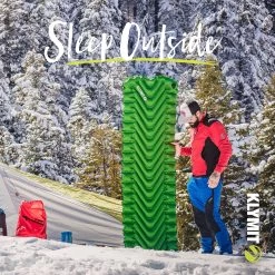 Klymit Static V Sleeping Pad - Long -Outdoor Camping Sales Klymit Amazon StaticVLong CarouselImages v1 08