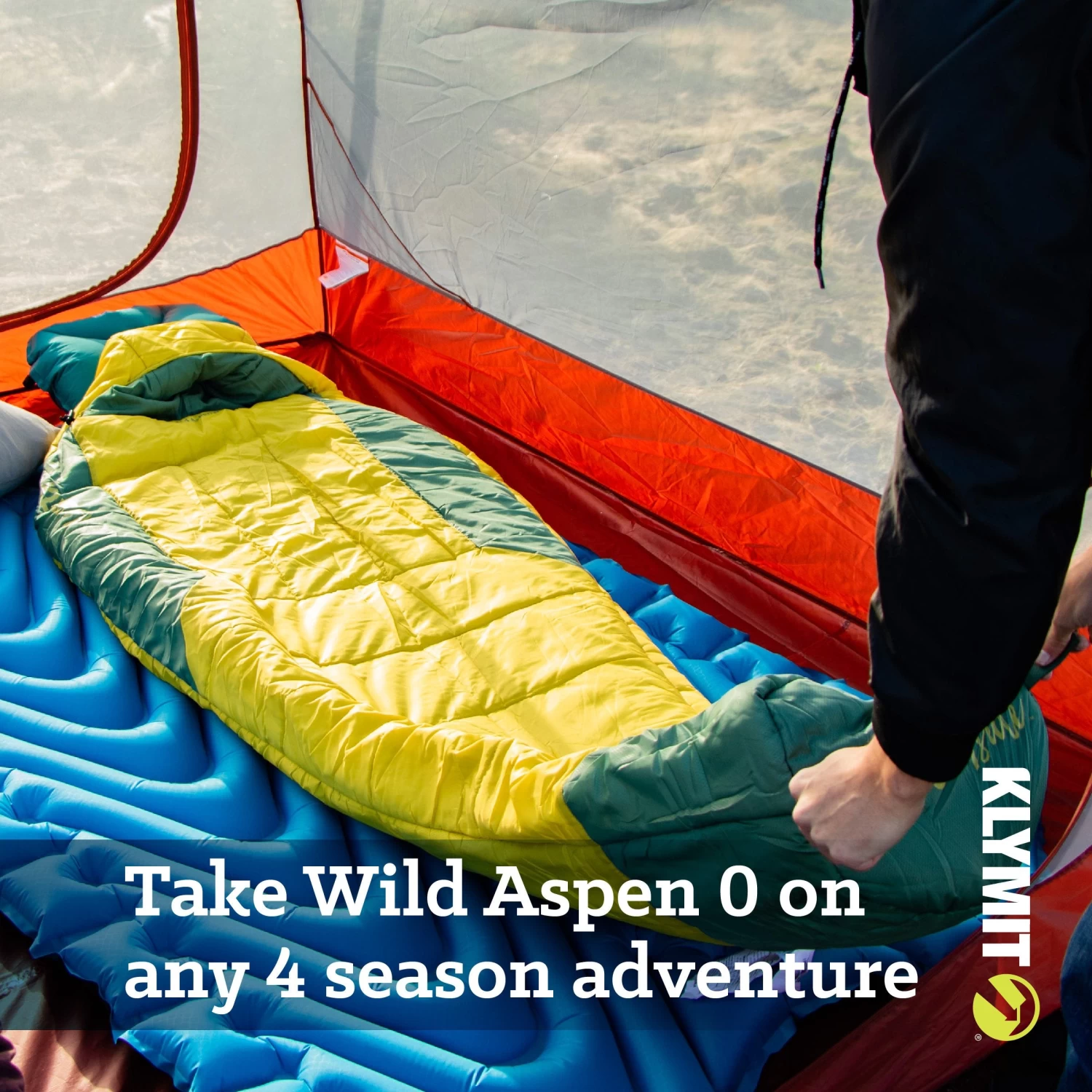 Klymit Wild Aspen 0 Sleeping Bag 3 Klymit Wild Aspen 0 Sleeping Bag - Image 3