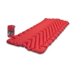 Klymit Insulated Static V Luxe Sleeping Pad -Outdoor Camping Sales Klymit InsulatedStaticVLuxe 06LIRD01D Angle Bag NoValve 2000x2000 d93e76be c894 4cfb b637 8f692867ceac