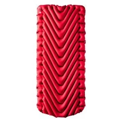 Klymit Insulated Static V Luxe Sleeping Pad -Outdoor Camping Sales Klymit InsulatedStaticVLuxe 06LIRD01D Front NoValve 2000x2000 133275aa 1511 4be6 9d33 8859ffafe435