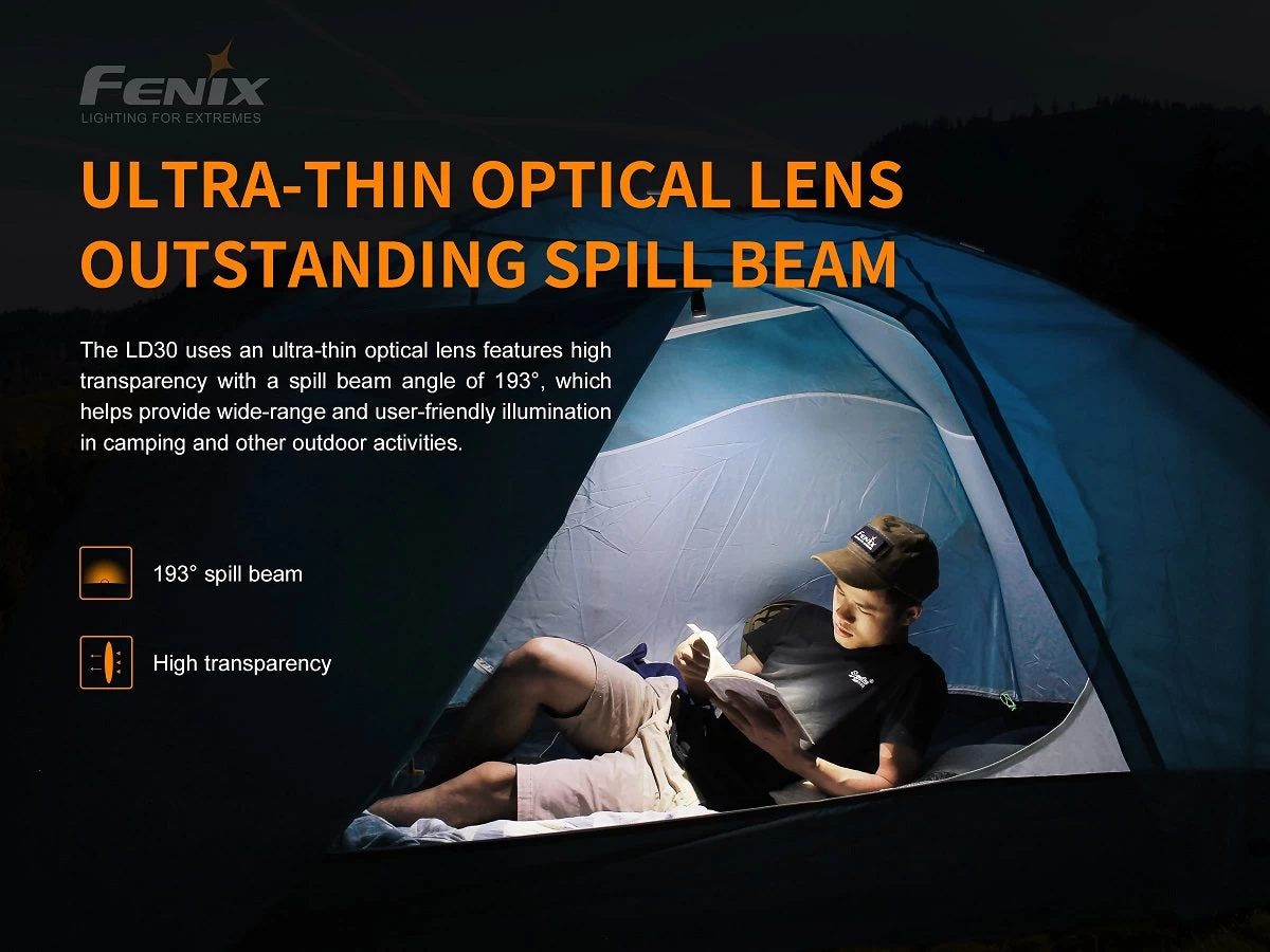 Fenix LD30 1600 Lumens Ultra-Compact Flashlight With Tail Switch 8 Fenix LD30 1600 Lumens Ultra-Compact Flashlight With Tail Switch - Image 8
