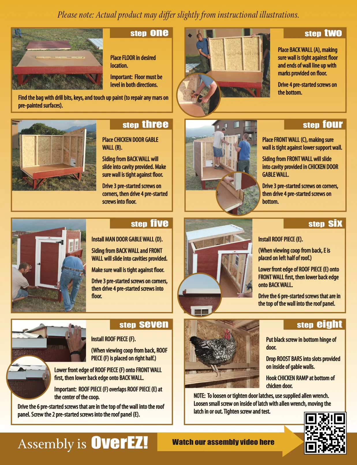 OverEZ Large Farmhouse Coop - 15 Birds 15 OverEZ Large Farmhouse Coop - 15 Birds - Image 15