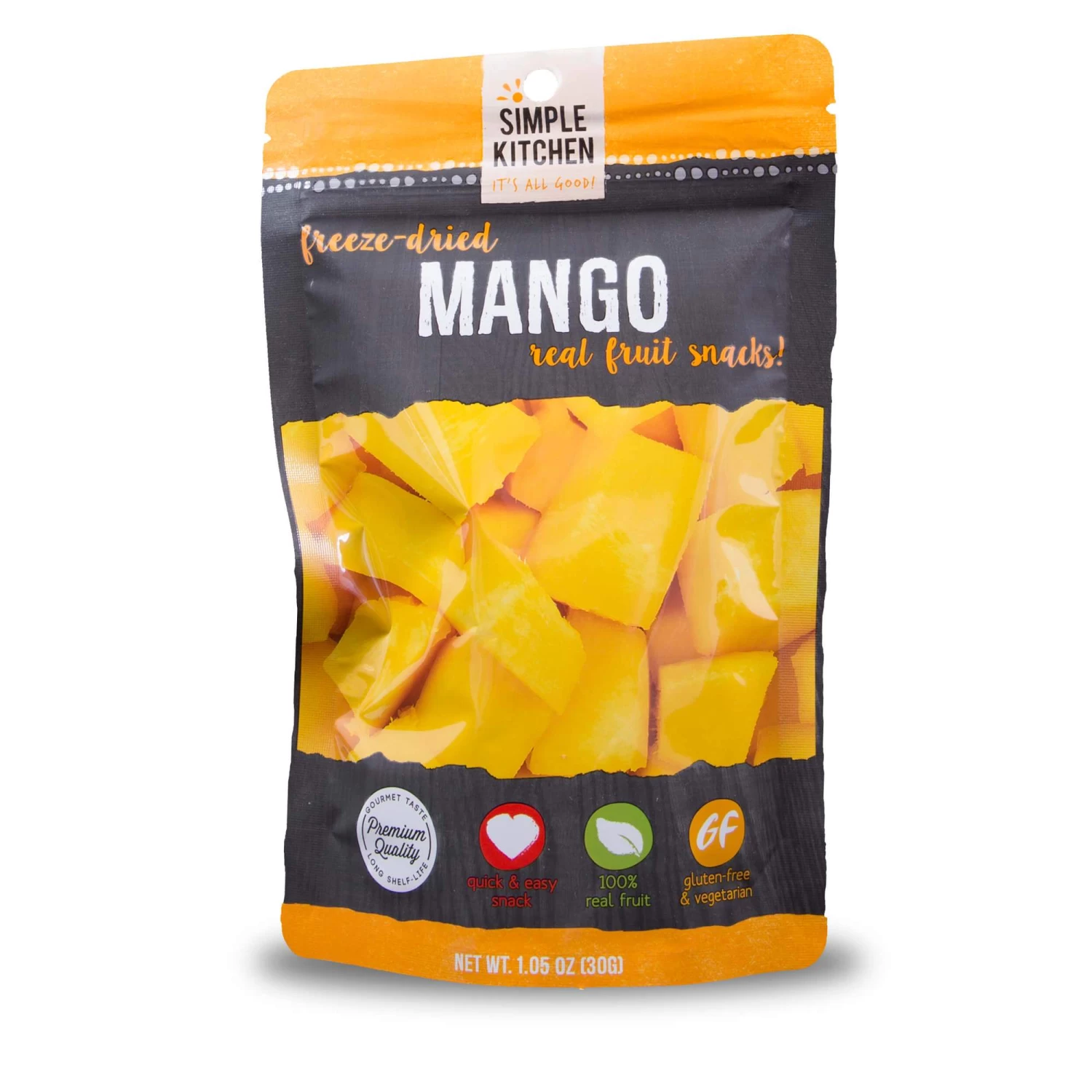 Simple Kitchen Freeze-Dried Mango - 6 Pack 2 Simple Kitchen Freeze-Dried Mango - 6 Pack - Image 2