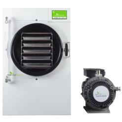 Harvest Right 5-Tray Medium Home Freeze Dryer - Satin White 12 Harvest Right 5-Tray Medium Home Freeze Dryer - Satin White -Outdoor Camping Sales Medium White FD Front OF Pump Good2GoCo