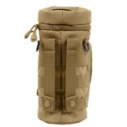 Rothco MOLLE Compatible Water Bottle Pouch 25 Rothco MOLLE Compatible Water Bottle Pouch -Outdoor Camping Sales Molle water bottle pouch coyote 4 Good2GoCo