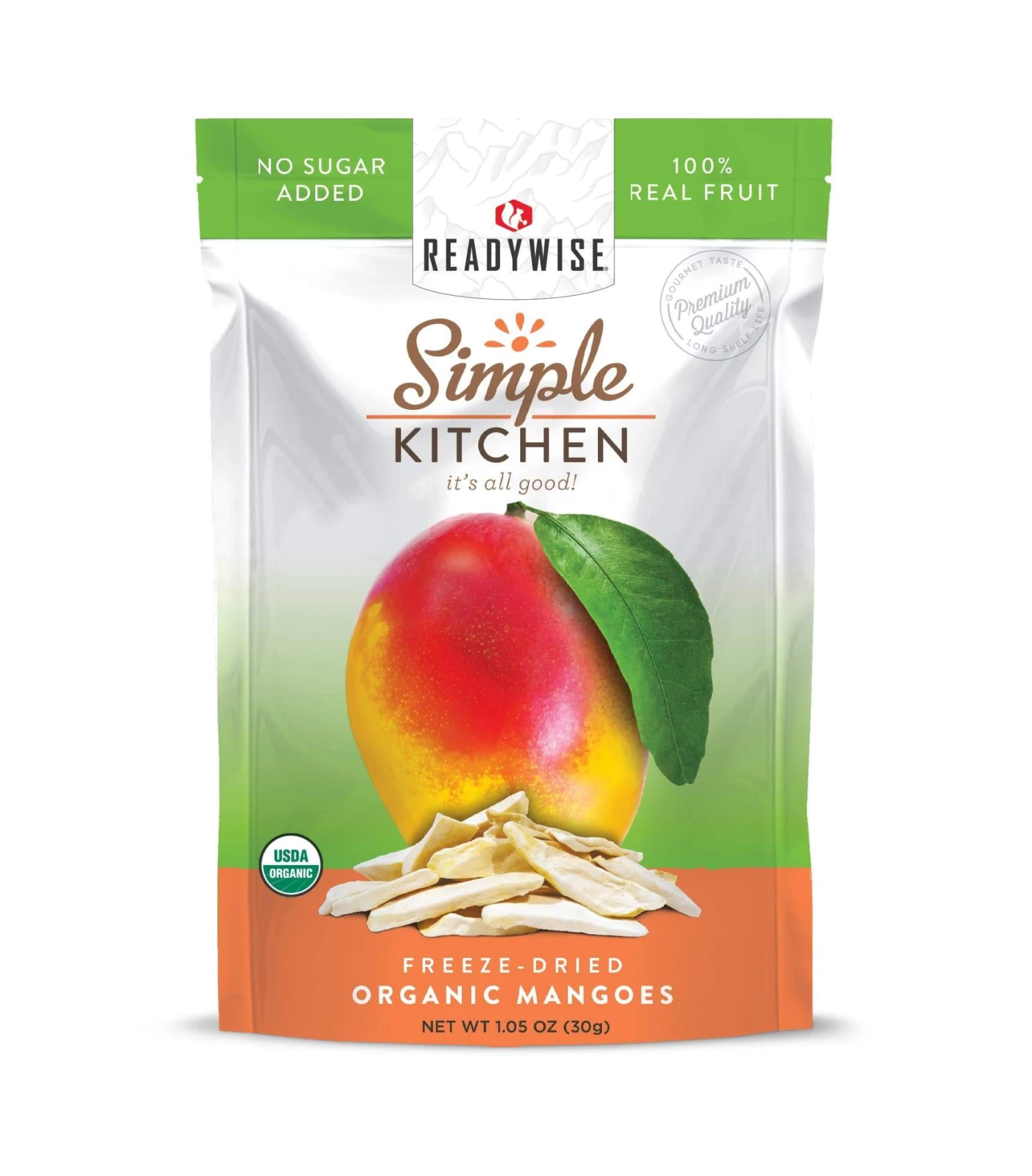 Simple Kitchen Organic Freeze-Dried Mangoes - 6 Pack 2 Simple Kitchen Organic Freeze-Dried Mangoes - 6 Pack - Image 2