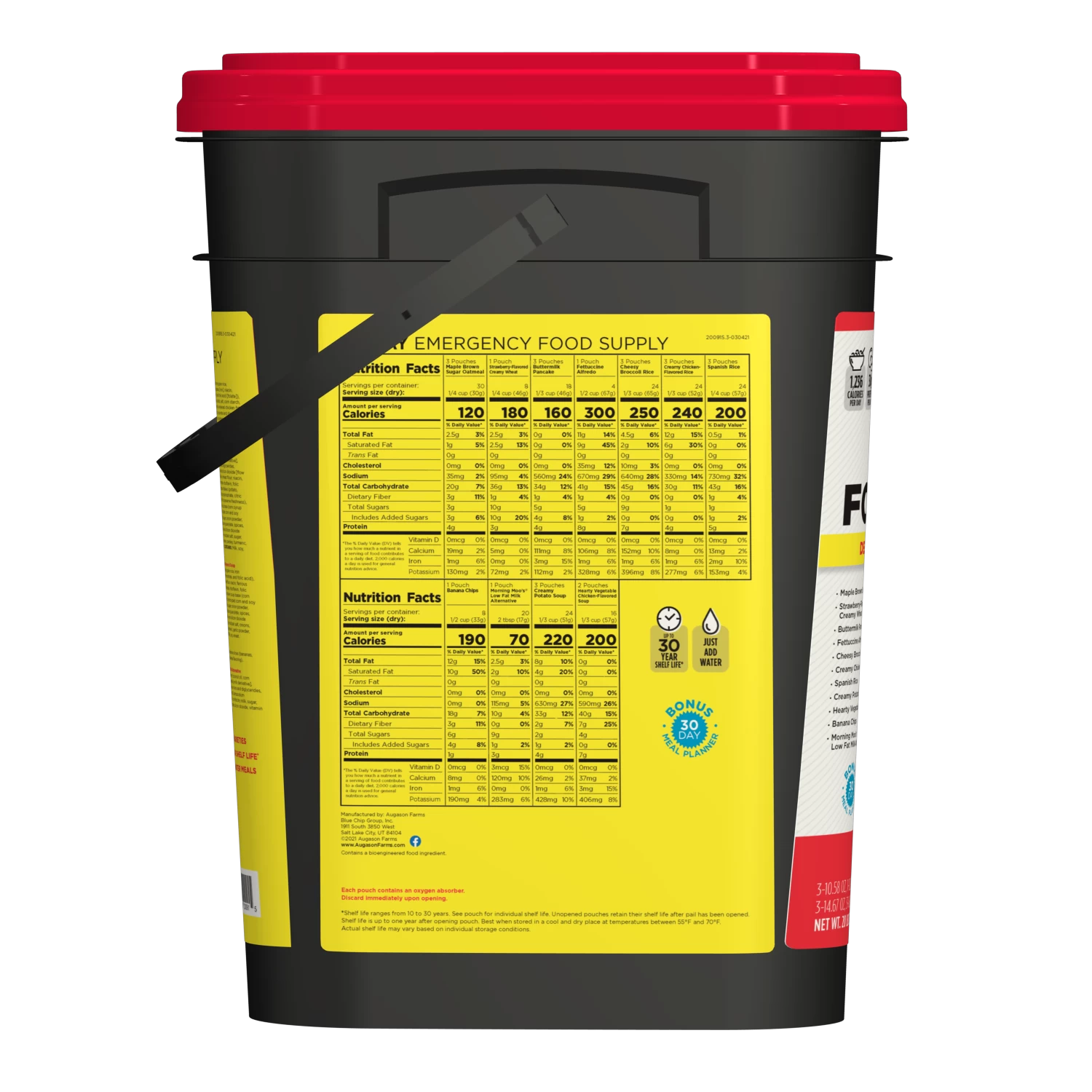 Augason Farms Deluxe Emergency 30-Day Food Supply (1 Person) 2 Augason Farms Deluxe Emergency 30-Day Food Supply (1 Person) - Image 2