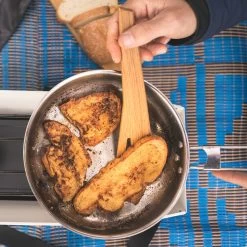 Primus CampFire Frying Pan S/S -Outdoor Camping Sales P738000 CampfireFryingPan25 LisaLowenborg DSC6313