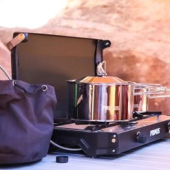 Primus Campfire Cookset S/S - Small -Outdoor Camping Sales P738002 CampFireCooksetS CrayonsAndCairns TepuiEA 0076 2019