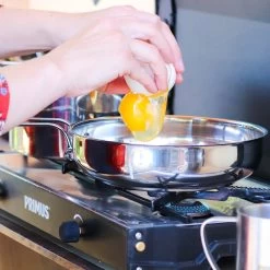 Primus CampFire Frying Pan S/S -Outdoor Camping Sales P738003 CampFireFryingPan21 CrayonsAndCairns TepuiEA 1131 2019