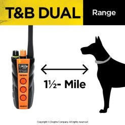 Dogtra T&B Dual 1-Dog Training And Beeper System 11 Dogtra T&B Dual 1-Dog Training And Beeper System -Outdoor Camping Sales PRODUCT IMG827MAR