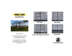 OverEZ Walk In 15' Chicken Run -Outdoor Camping Sales RR Run 4 6x15x6 Instructions 2.jpg Good2goco