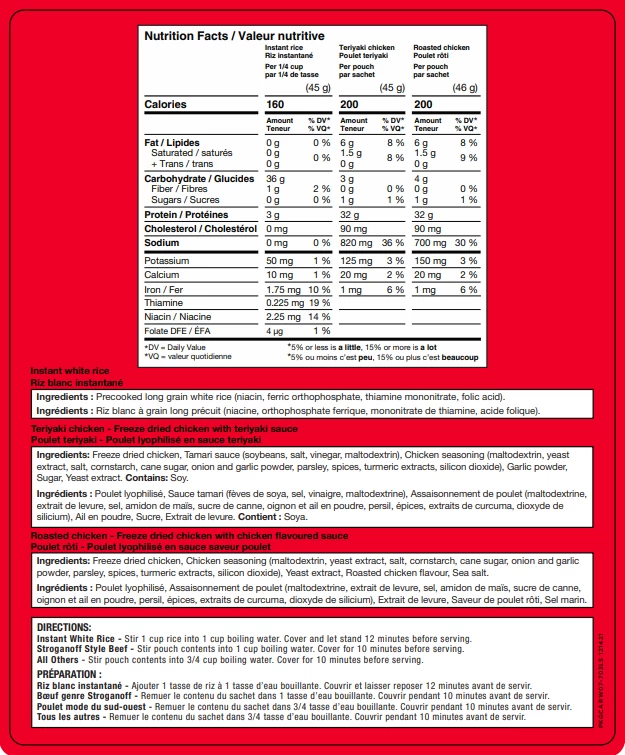 ReadyWise 110 Serving Protein Bucket 2 ReadyWise 110 Serving Protein Bucket - Image 2