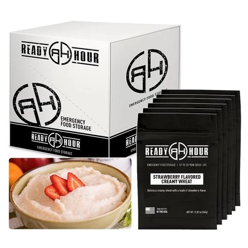 Ready Hour Strawberry Creamy Wheat Case Pack 1 Ready Hour Strawberry Creamy Wheat Case Pack