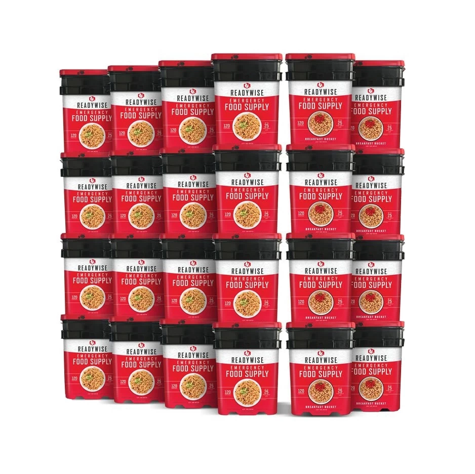 ReadyWise Package Of Long Term Emergency Food Supply - 2880 Servings 1 ReadyWise Package Of Long Term Emergency Food Supply - 2880 Servings